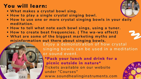 Introduction to Crystal Singing Bowls