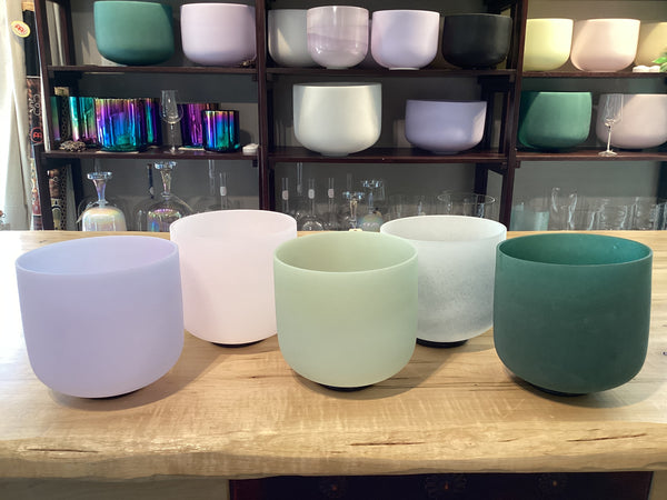 B4: Coloured Perfect Pitch Singing Bowls